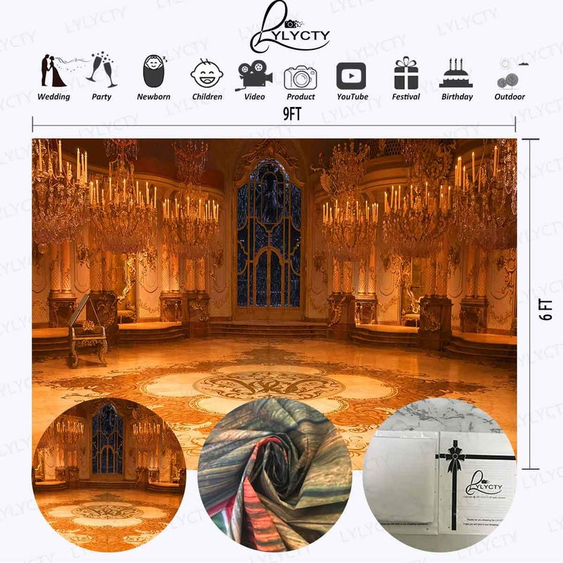 LYLYCTY 9x6ft Happy Birthday Party Backdrop for Photography Girl Children Baby Shower Party Decor Baner Background Photo Booth Studio Props BJLSLY224 - Image 2